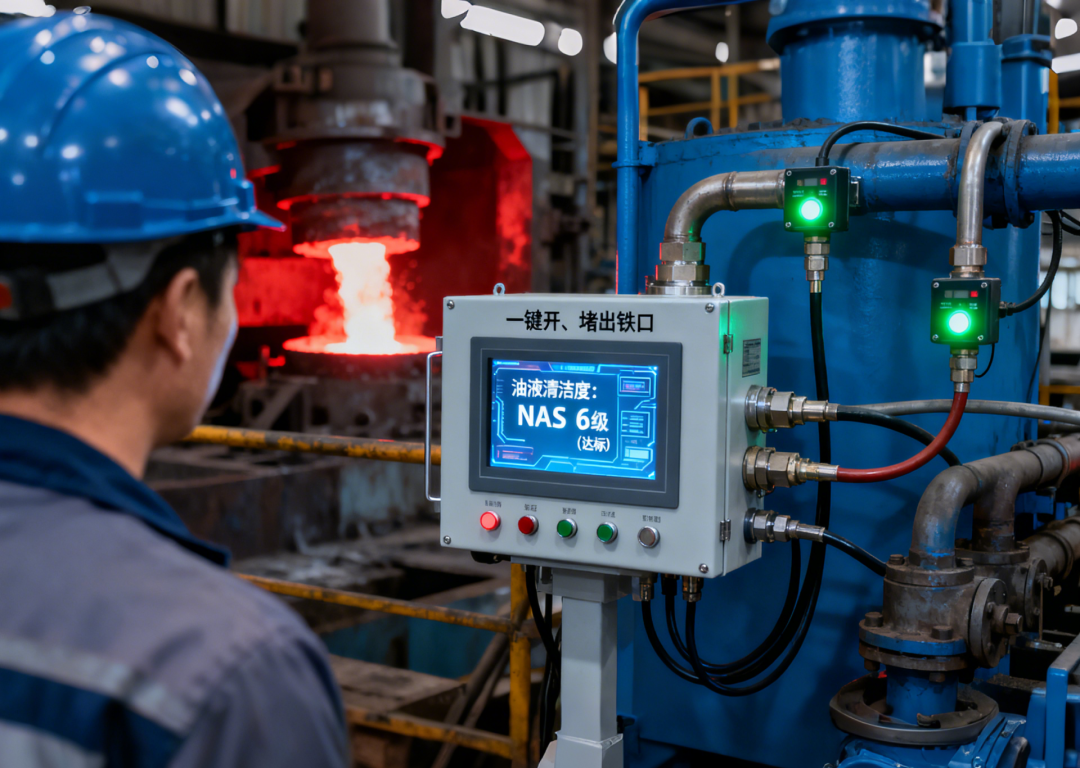 以鋼廠高爐液壓站為例：油液污染早預(yù)警，生產(chǎn)運維更科學(xué) 圖4